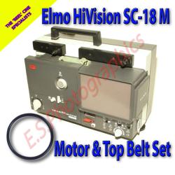 Elmo Hi Vision SC 18M Replacement Projector Drive Belts - Set of 2