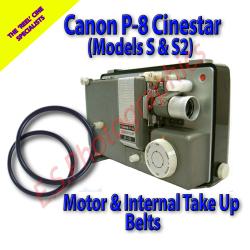 Canon P-8 Cinestar S/S2 Replacement Projector Drive Belts - Set of 2
